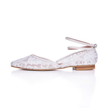 LILY White  | REKAVAGO Designer shoes