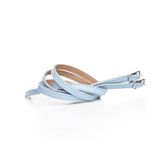 ALIA ANKLE STRAP Baby Blue | REKAVAGO Designer shoes