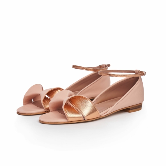 ALIA Peach Nude | REKAVAGO Designer shoes