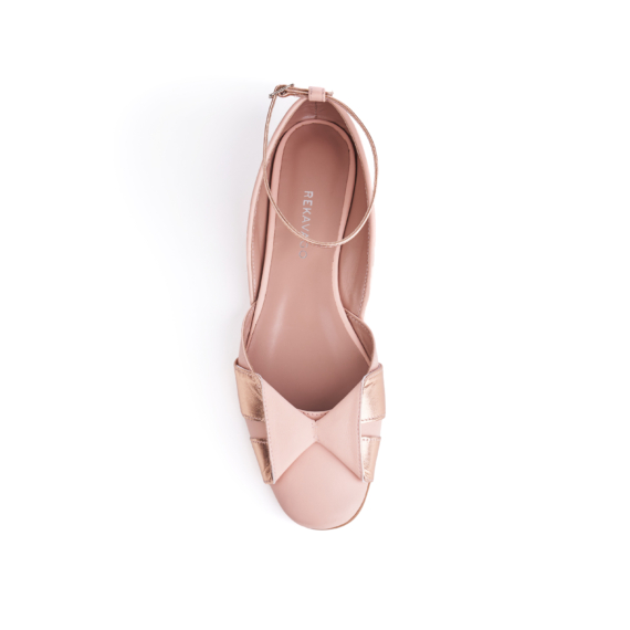 LENA Peach Nude | REKAVAGO Designer shoes