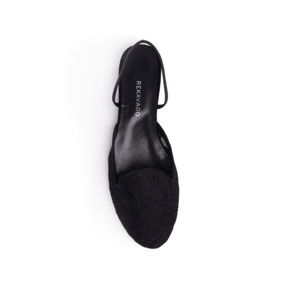 LORA S Black | REKAVAGO Designer shoes