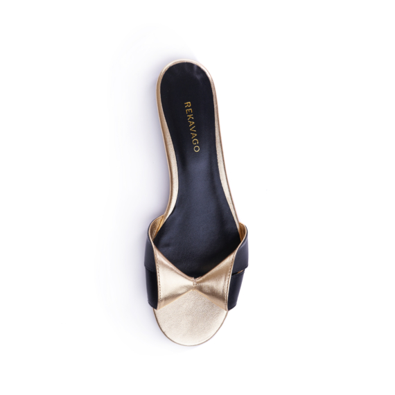 ALMITA Hollywood Gold | REKAVAGO Designer shoes